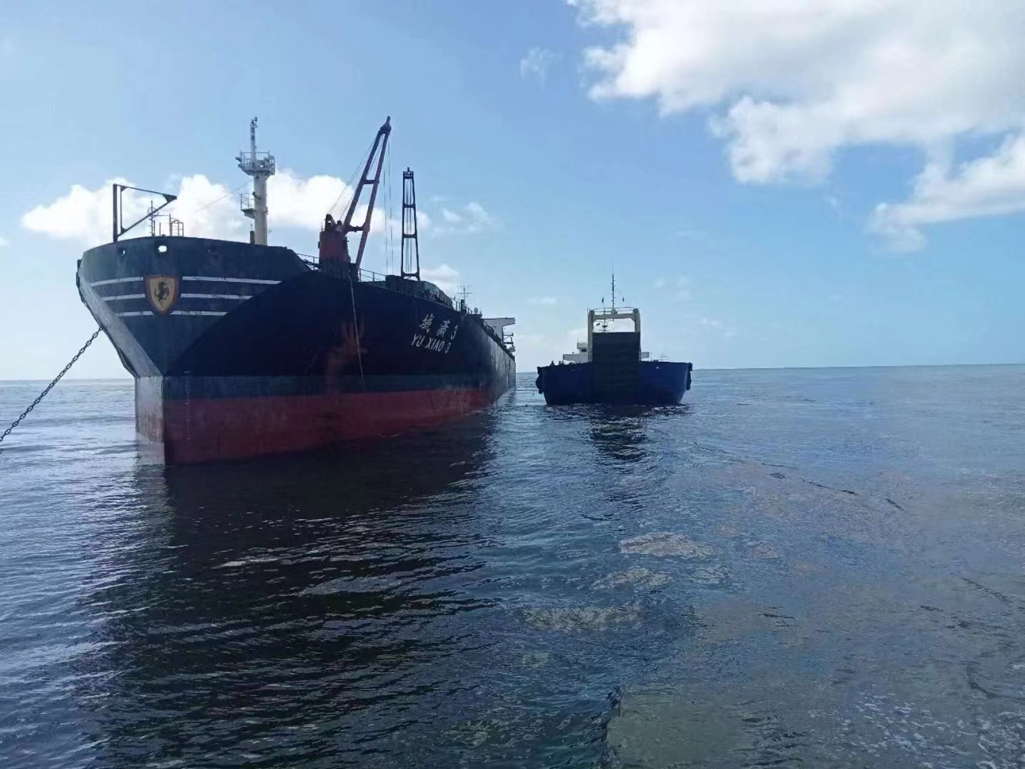 濟(jì)南域?yàn)t集團(tuán)2024年度第一船鋯鈦礦回運(yùn)